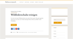 Desktop Screenshot of berlecon-research.de
