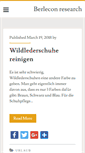 Mobile Screenshot of berlecon-research.de